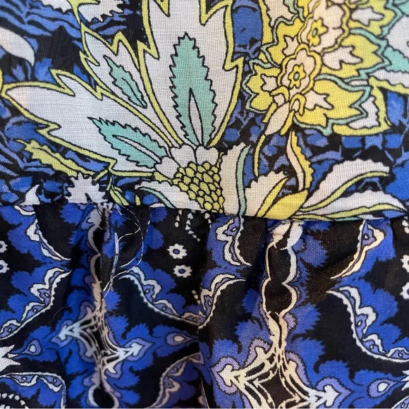 Alice + Olivia Boho Floral Blouse Small - Picture 4 of 5